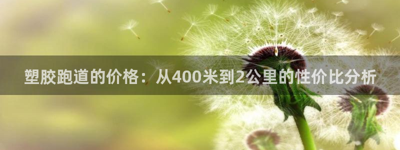 红足1世足球比分网址：塑胶跑道的价格：从400米到2公里的性价比分析